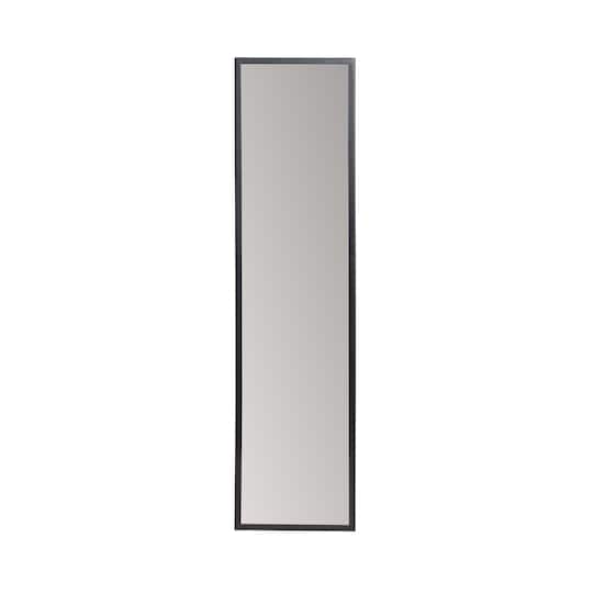 Habitat Trina 48" Black Rectangular Wall Mirror